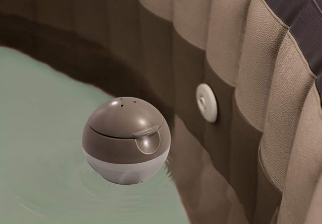 Diffusore galleggiante di cloro Intex marrone per idromassaggi gonfiabili PureSpa