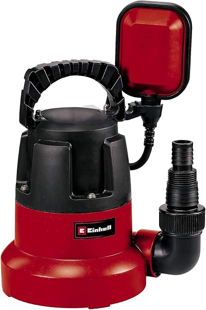 Pompa sommergibile ad aspirazione piatta Einhell GC-SP 3580 LL, con una maniglia di trasporto