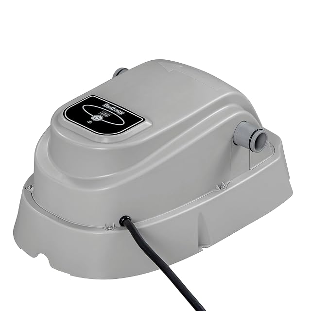 Riscaldatore da piscina Bestway con pannello di comando digitale a sfioramento, fornito con un tubo da 32 mm e fascette