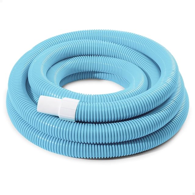 Tubo di aspirazione a spirale Intex Deluxe di sette metri e sessanta in 38 mm con terminali smontabili